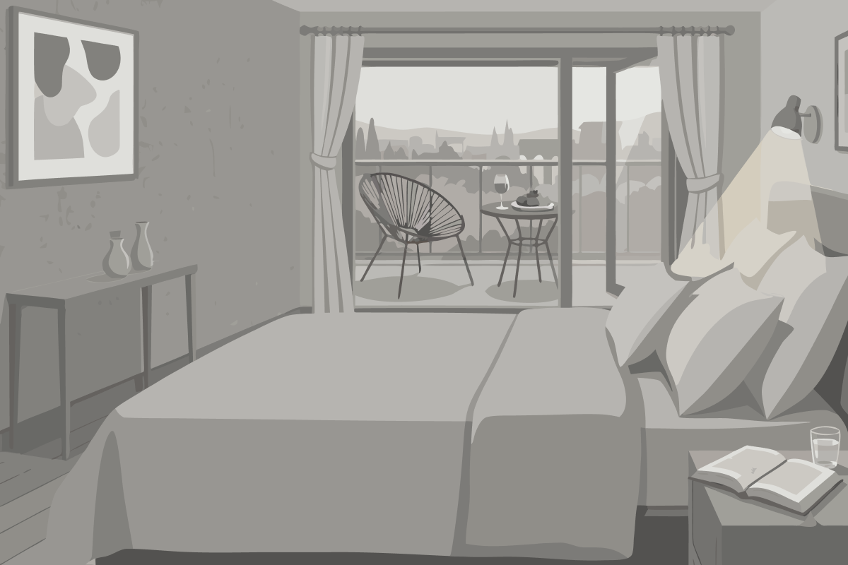 King Suite with Roll-In Shower - Accessible/Non-Smoking