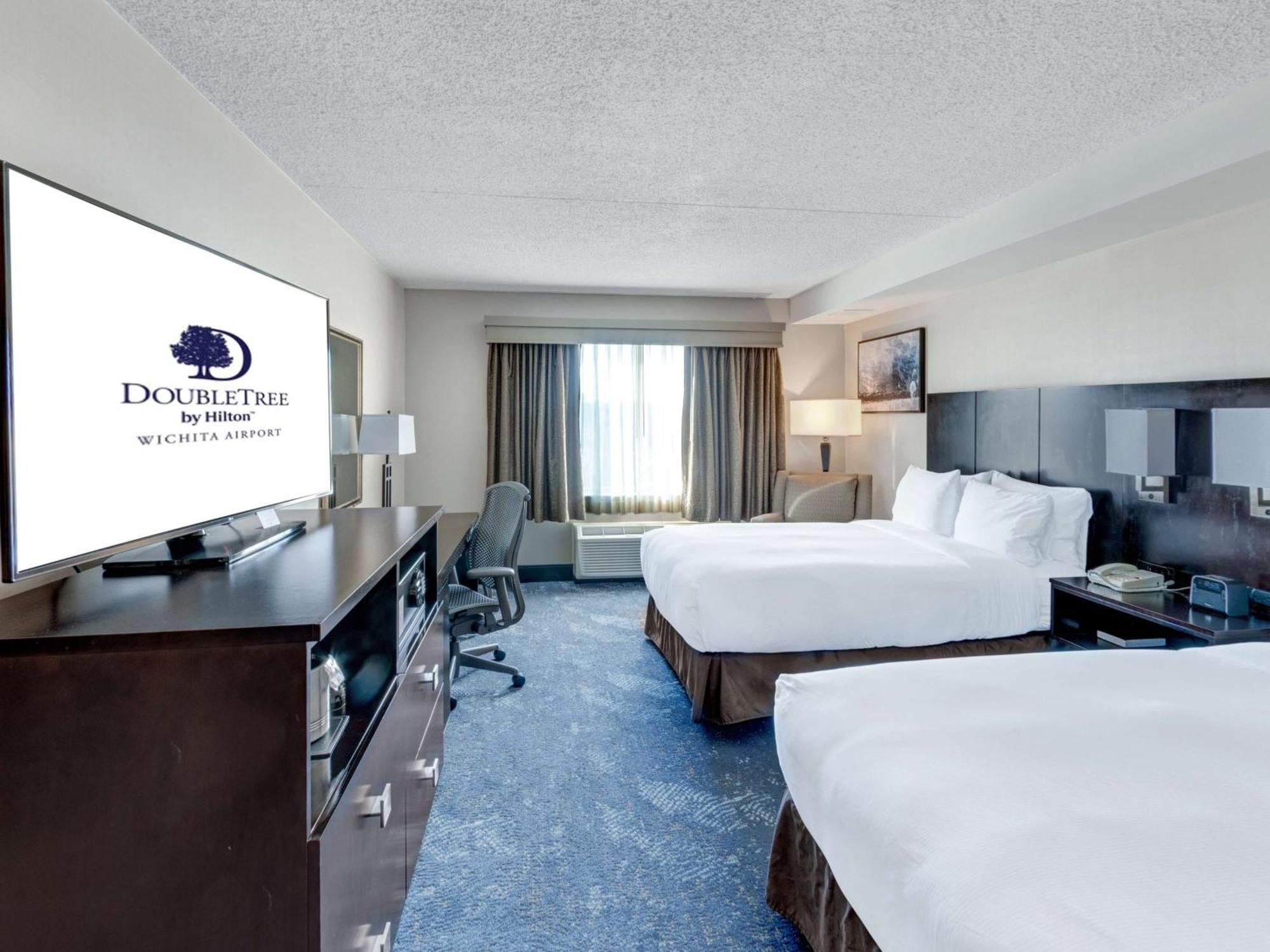 Double Room with Two Double Beds and Roll-In Shower - Mobility and Hearing Access/Non-Smoking,1557468961:JPEG